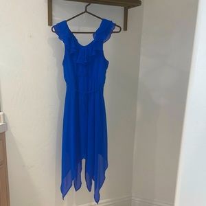 Girls size 14 formal even long flowy dress